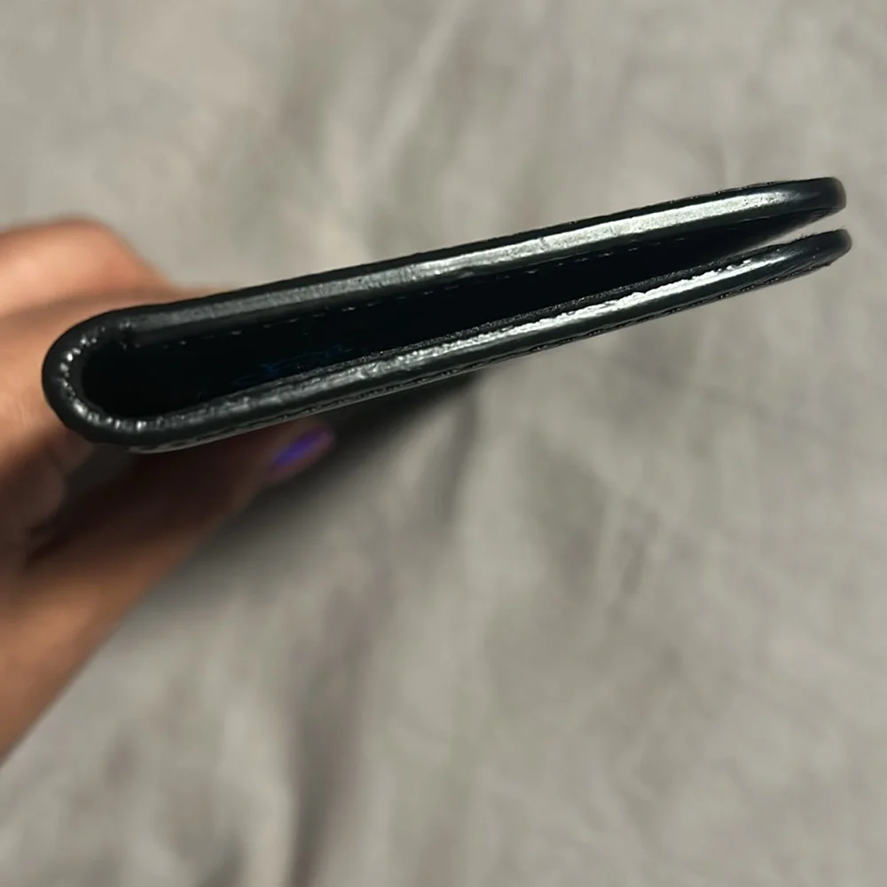 AUTHENTIC LOUIS VUITTON Epi Black Leather IPHONE X Case
